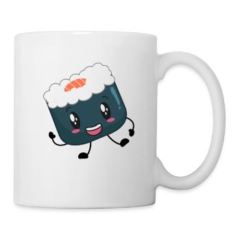 Sushi - Tasse - Weiß - Rechts