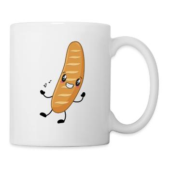 Baguette France Music - Mug - white - Right