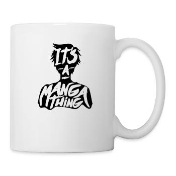 Manga - Mug blanc - blanc - Droite