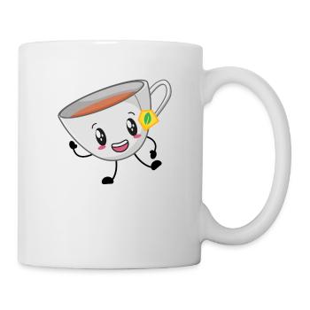 Tasse Tee - Tasse - Weiß - Rechts