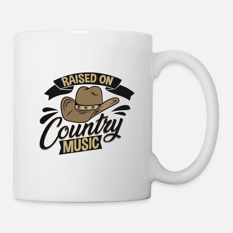 Musique country - Mug blanc - blanc