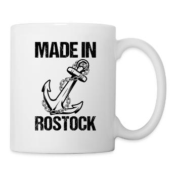 Rostock Geschenk Spruch - Tasse - Weiß - Rechts