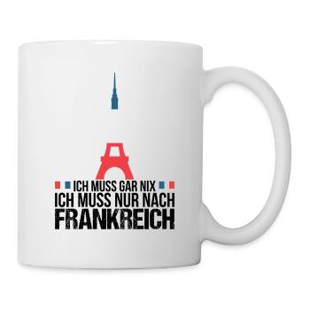 Bretagne Frankreich Französisch Paris Geschenkidee - Tasse - Weiß - Rechts