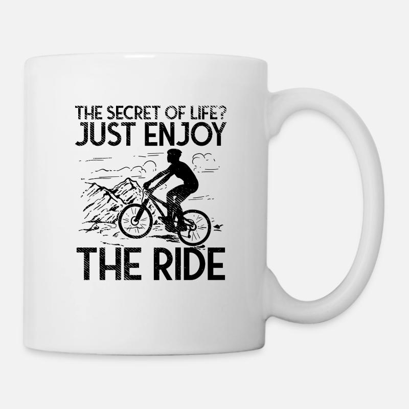 Mountain Bike Mountain Biker - Mug - white