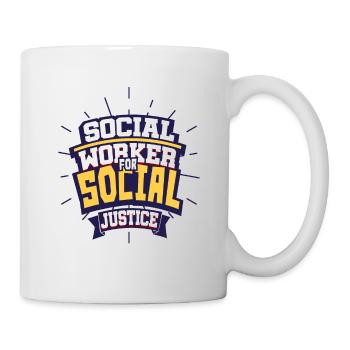Sozialarbeiter - Tasse - Weiß - Rechts