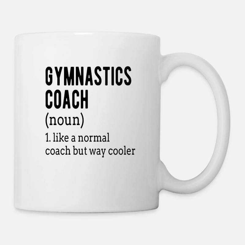 GYMNASTICS COACH : Gymnastics Coach definition - Mug blanc - blanc