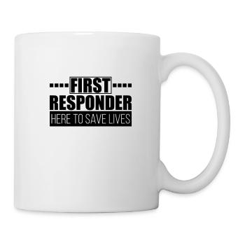 Ambulanciers - Mug blanc - blanc - Droite