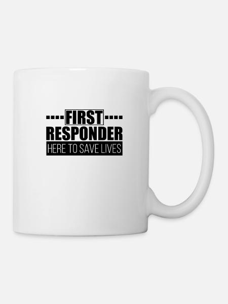 Sanitäter Rettungsdienst - Tasse - Weiß