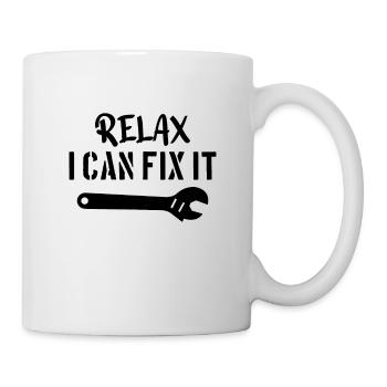 CRAFTSMAN HANDYMAN : relax I can fix it - Mug blanc - blanc - Droite