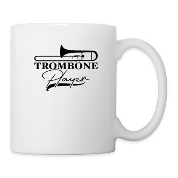 Trombone - Mug blanc - blanc - Droite
