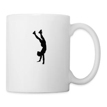 GYMNASTICS TUMBLER : handstand - Mug - white - Right