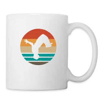 GYMNASTICS TUMBLER : Backflip - Mug - white - Right