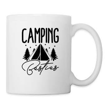 Camping Amis - Mug blanc - blanc - Droite