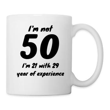 50th birthday - Mug - white - Right