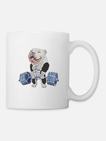 Muscle Bully - Mug blanc - blanc
