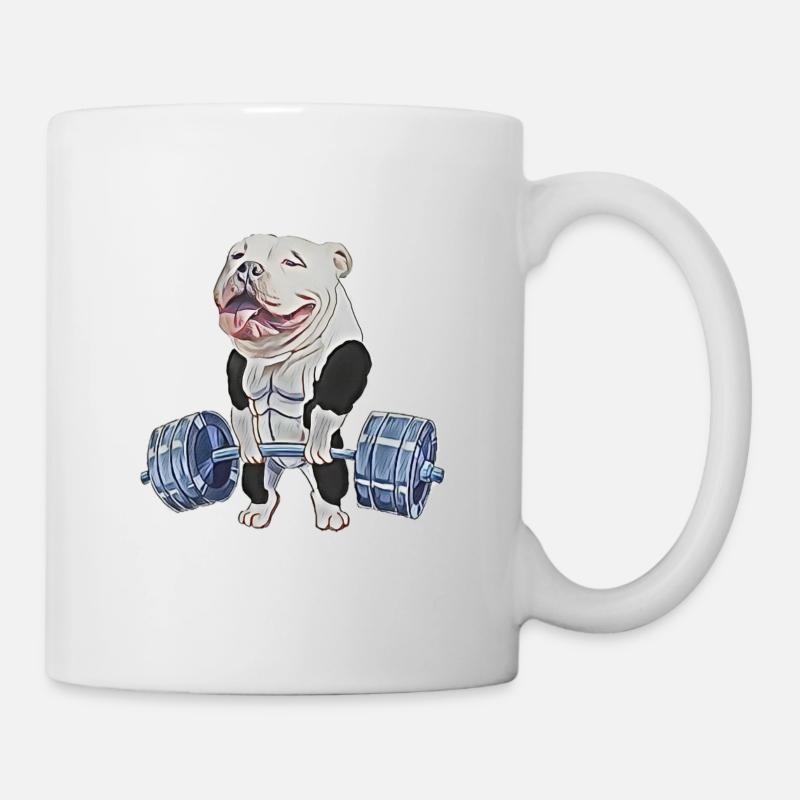Muscle Bully - Mug blanc - blanc