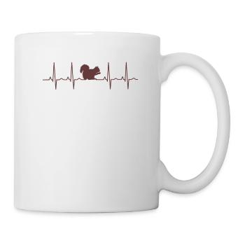 Squirrel Heartbeat - Mug - white - Right