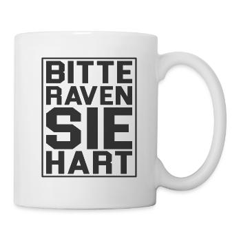 Rave - Tasse - Weiß - Rechts