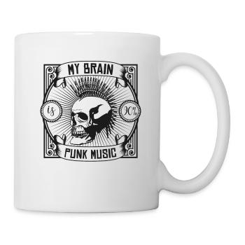 Anarchie Anarchistisches Symbol Punk Rock Spruch - Tasse - Weiß - Rechts