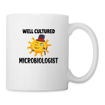 Microbiologist Microbiology Biology teacher Gift - Mug - white - Right