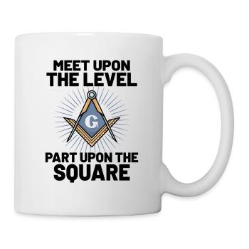 Freemasonry Freemason Conspirazy Theory Gift Idea - Mug - white - Right