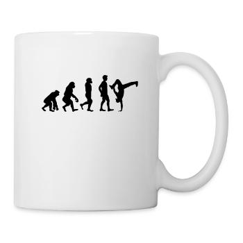 Breakdancer Tänzer - Tasse - Weiß - Rechts