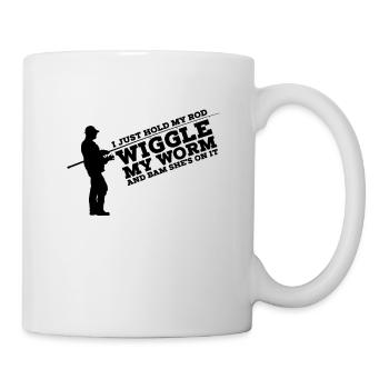 Funny Fishing - Mug - white - Right