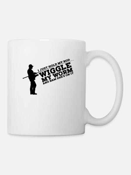 Funny Fishing - Mug - white