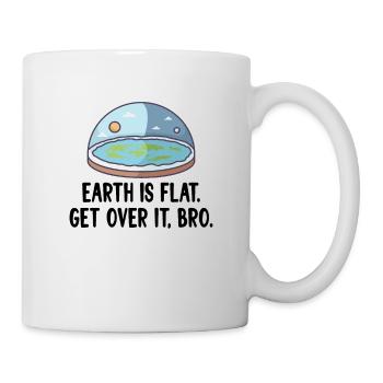Flat Earth Theory Flat Earth Army Earth - Mug blanc - blanc - Droite