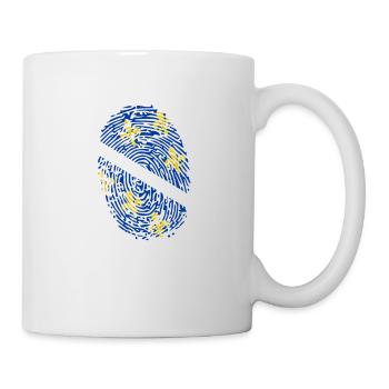 Bosna Fingerprint Bosnia Herzegovina - Tasse - Weiß - Rechts