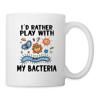 Microbiologist Microbiology Lab Staph Gift Idea - Tasse - Weiß - Rechts
