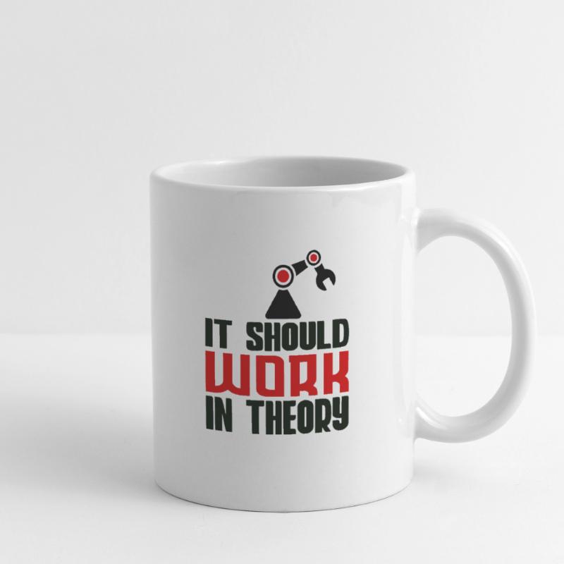 Robotics Machine Learning Robotics Engineering Mug blanc