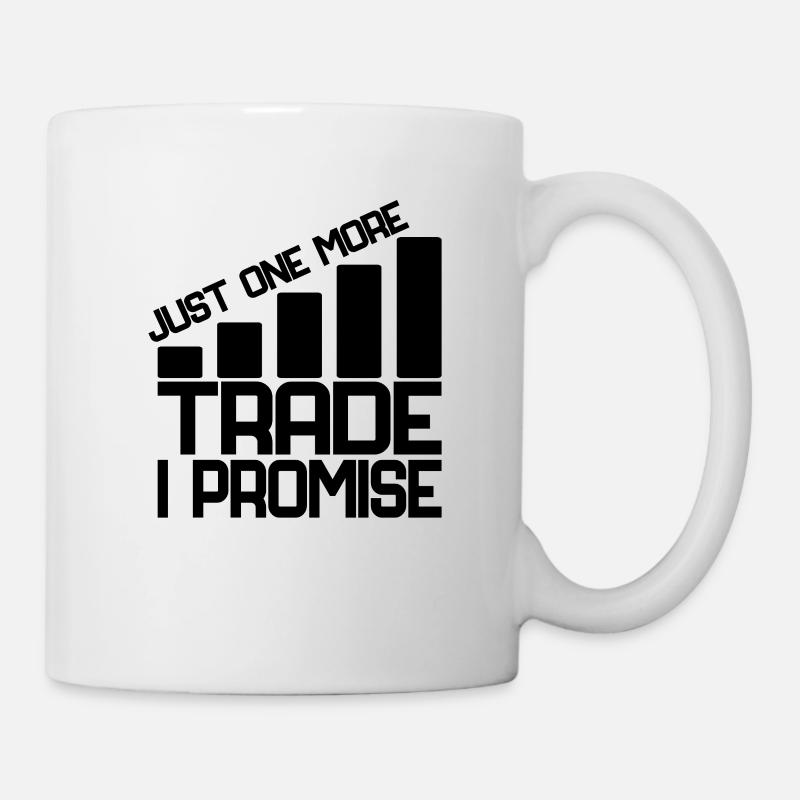 STOCK MARKET/FOREX TRADER / BROKER FOREX TRADING - Tasse - Weiß