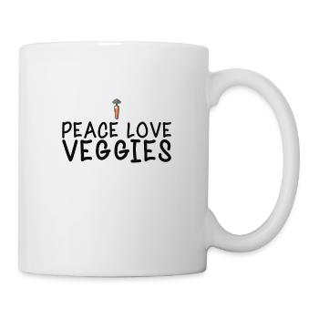 Vegan Veganer - Tasse - Weiß - Rechts