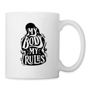 Feminismus Feministin - Tasse - Weiß - Rechts