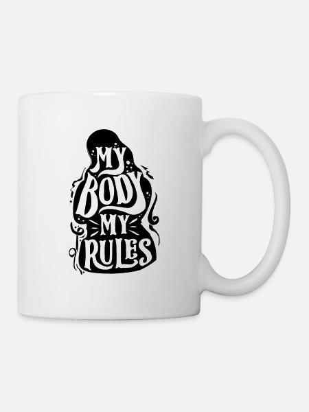 Feminismus Feministin - Tasse - Weiß