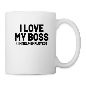 Entrepreneur Business Owner Entrepreneurial Spirit - Mug blanc - blanc - Droite
