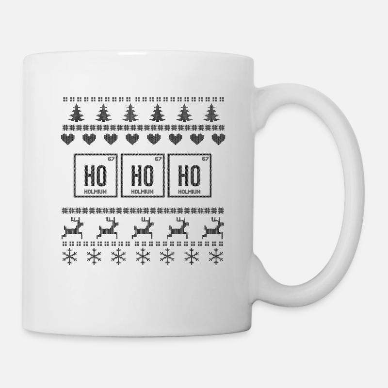 Noël Ho Ho Ho - Mug blanc - blanc