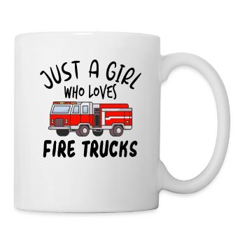Pompier pompier cadeau de pompiers - Mug blanc - blanc - Droite