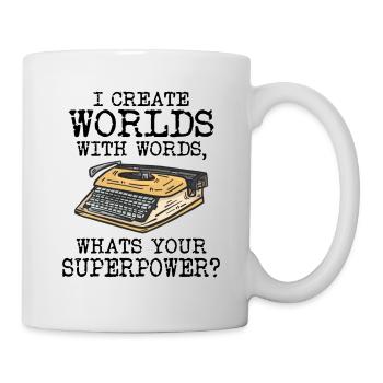 Auteur Écrire Scribe Littérature Idée cadeau - Mug blanc - blanc - Droite