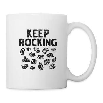 Géologie Keep Rocking - Mug blanc - blanc - Droite
