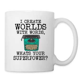 Auteur Écrire Scribe Littérature Idée cadeau - Mug blanc - blanc - Droite
