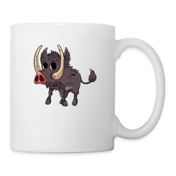 Warthog Wild Boar - Mug - white - Right