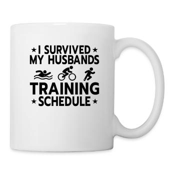Triathlon Swim Bike Run Triathlete Sport Gift - Mug - white - Right