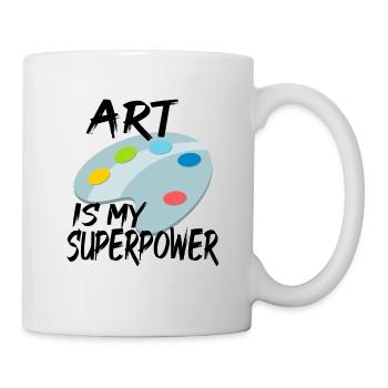 Artist Painting Painter Art Paint Art Teacher - Mug blanc - blanc - Droite