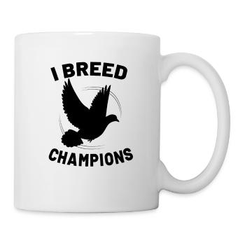 Pigeon Pigeon Racing Pigeon Racer Pigeon Keeper - Mug - white - Right