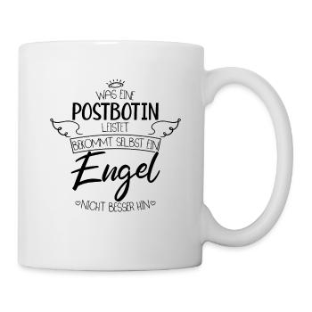 Postbotin - Tasse - Weiß - Rechts