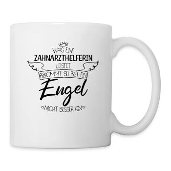 Zahnarzthelferin - Tasse - Weiß - Rechts