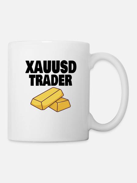 Gold Trader Forex Trader XAUUSD Trader - Mug blanc - blanc