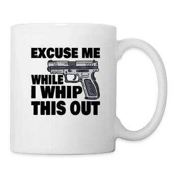 Clay Target Shooter Skeet Shooting Shooting - Mug - white - Right
